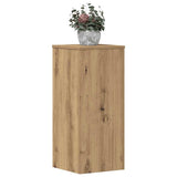 Vidaxx porte-plantes 2 pcs 30x30x70 cm bois chêne artisanal