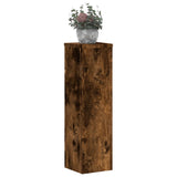 Vidaxx supports pour plantes 2 pcs 17x17x60 cm bois transformé chêne fumé