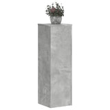 Vidaxx supports pour plantes 2 pcs 25x25x80 cm bois d'ingénierie béton gris