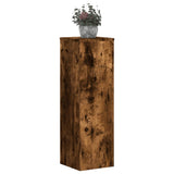 Vidaxx supports pour plantes 2 pcs 25x25x80 cm bois traité chêne fumé