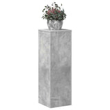 Vidaxx support pour plantes 33x33x100 cm bois d'ingénierie béton gris