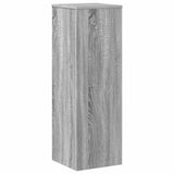 Vidaxx support pour plantes 33x33x100 cm bois d'ingénierie chêne sonoma gris