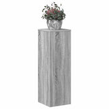 Vidaxx support pour plantes 33x33x100 cm bois d'ingénierie chêne sonoma gris