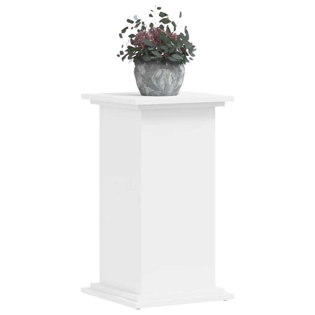 Vidaxx support pour plantes 33x33x60 cm bois d'ingénierie blanc