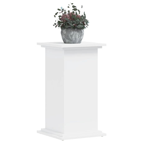 Vidaxx support pour plantes 33x33x60 cm bois d'ingénierie blanc