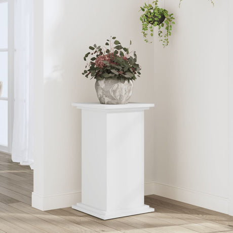 Vidaxx support pour plantes 33x33x60 cm bois d'ingénierie blanc