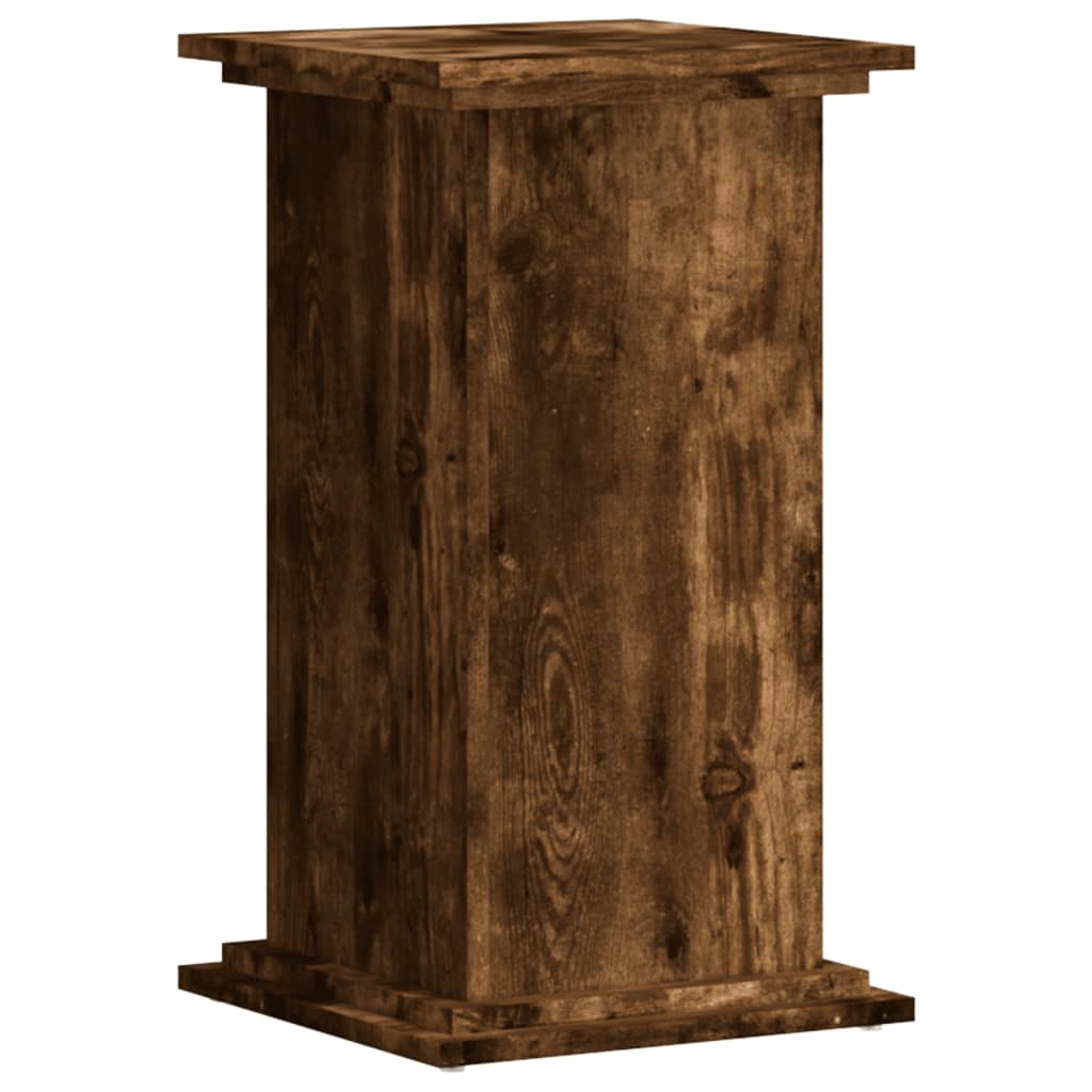 Vidaxx support pour plantes 33x33x60 cm bois d'ingénierie, chêne fumé