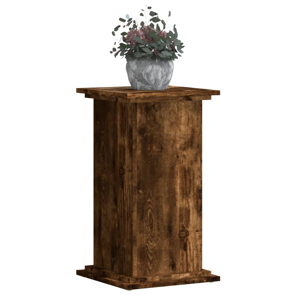 Vidaxx support pour plantes 33x33x60 cm bois d'ingénierie, chêne fumé