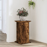 Vidaxx support pour plantes 33x33x60 cm bois d'ingénierie, chêne fumé