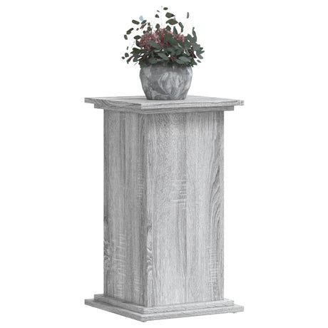 Vidaxx support pour plantes 33x33x60 cm bois d'ingénierie chêne sonoma gris