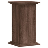 Vidaxx support pour plantes 33x33x60 cm bois d'ingénierie chêne brun