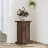 Vidaxx support pour plantes 33x33x60 cm bois d'ingénierie chêne brun