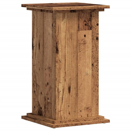 Vidaxx support pour plantes 33x33x60 cm bois traité, couleur bois ancien