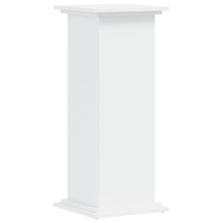 Vidaxx support pour plantes 33x33x80 cm bois d'ingénierie blanc