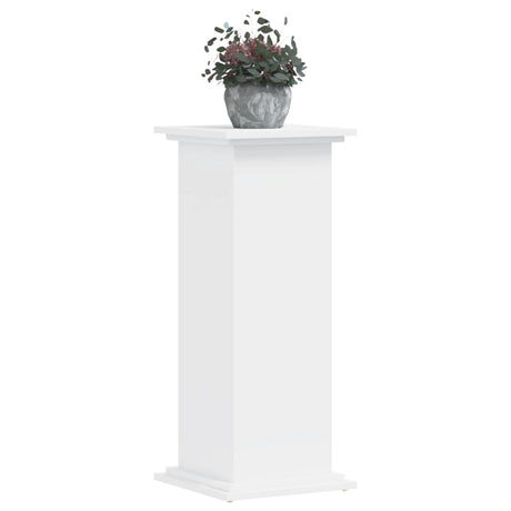 Vidaxx support pour plantes 33x33x80 cm bois d'ingénierie blanc