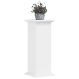 Vidaxl plantenstandaard 33x33x80 cm bewerkt hout wit