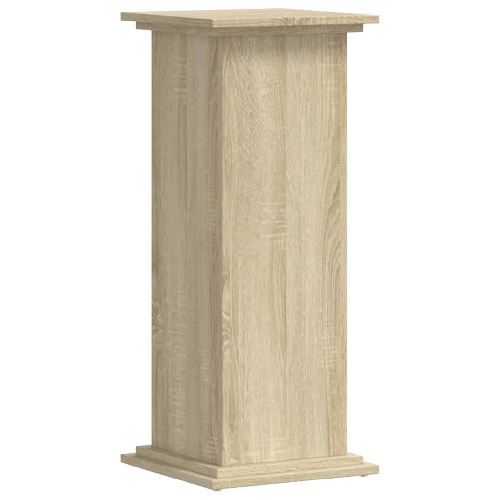 Vidaxx support pour plantes 33x33x80 cm en bois d'ingénierie couleur chêne sonoma