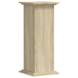 Vidaxx support pour plantes 33x33x80 cm en bois d'ingénierie couleur chêne sonoma
