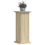 Vidaxx support pour plantes 33x33x80 cm en bois d'ingénierie couleur chêne sonoma