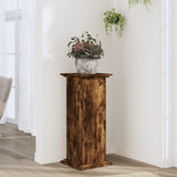 Vidaxx support pour plantes 33x33x80 cm bois traité, chêne fumé