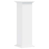 VidaXL Support pour plantes 33x33x100 cm bois d'ingénierie blanc
