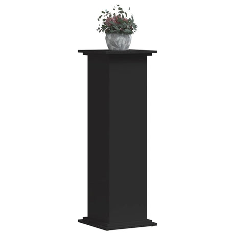 Vidaxx support pour plantes 33x33x100 cm bois traité noir