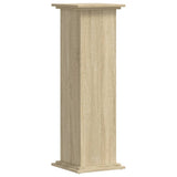 Vidaxx support pour plantes 33x33x100 cm bois d'ingénierie couleur chêne sonoma