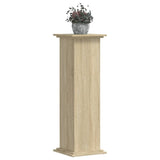 Vidaxx support pour plantes 33x33x100 cm bois d'ingénierie couleur chêne sonoma