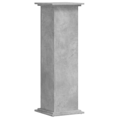 Vidaxx support pour plantes 33x33x100 cm bois d'ingénierie béton gris