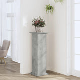 Vidaxx support pour plantes 33x33x100 cm bois d'ingénierie béton gris