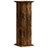 Vidaxx support pour plantes 33x33x100 cm bois traité, chêne fumé