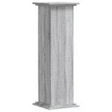 Vidaxx support pour plantes 33x33x100 cm bois d'ingénierie chêne sonoma gris