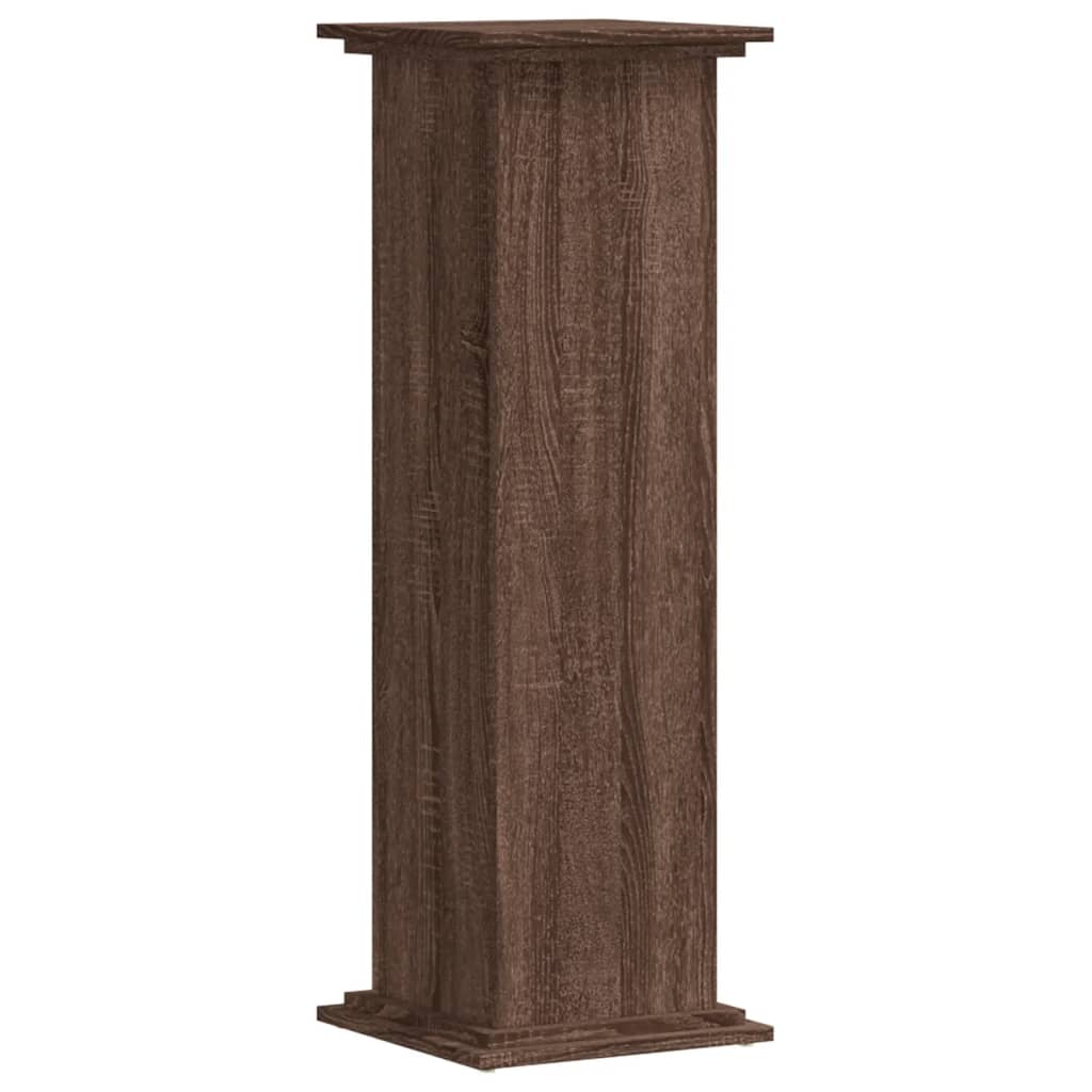 VidaXL Plant Standard 33x33x100 cm processed wood brown oak -colored