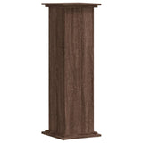 VidaXL Plant Standard 33x33x100 cm processed wood brown oak -colored