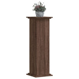 VIDAXL -Pflanzenstandard 33x33x100 cm verarbeiteter Holzbraun -Eichen -Eichen