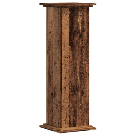 Vidaxx support pour plantes 33x33x100 cm bois traité, couleur bois ancien