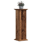 Vidaxx support pour plantes 33x33x100 cm bois traité, couleur bois ancien