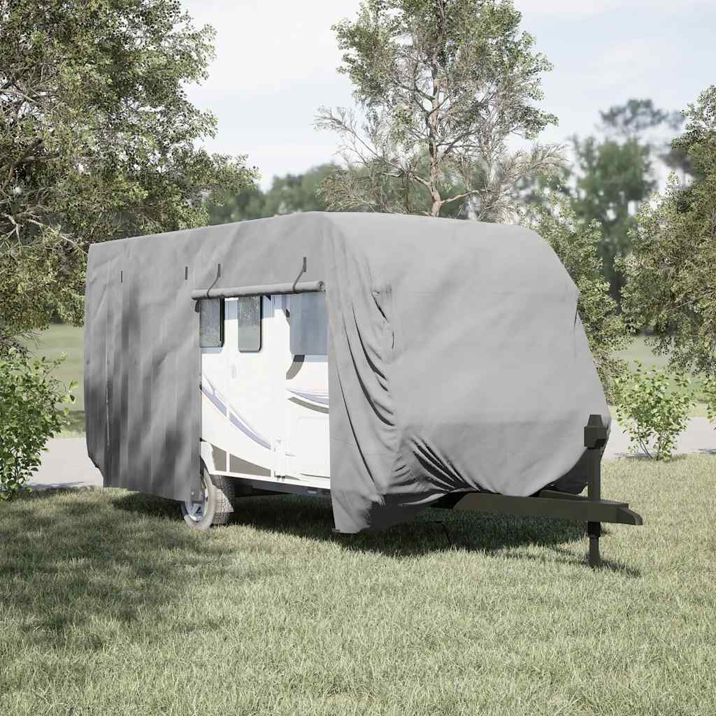 Housse de caravane Vidaxx 670x250x220 cm non tissé gris