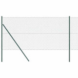 Poteau de clôture Vidaxl vert 10 x 1,2 m (maille 40 x 40 mm)