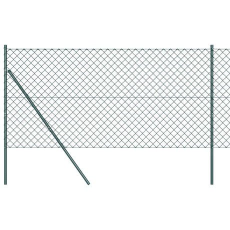 Poteau de clôture Vidaxl vert 10 x 1,4 m (maille 60 x 60 mm)