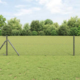 Poteau de clôture Vidaxl gris 25 x 0,4 m (maille 40 x 40 mm)
