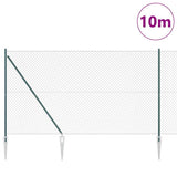 Poteau de clôture Vidaxl vert 10 x 1,5 m (maille 60 x 60 mm)