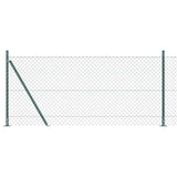 Poteau de clôture Vidaxl vert 10 x 0,8 m (maille 40 x 40 mm)