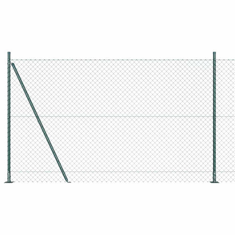 Poteau de clôture Vidaxl vert 10 x 1,5 m (maille 40 x 40 mm)