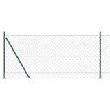 Poteau de clôture Vidaxl vert 10 x 0,8 m (maille 60 x 60 mm)