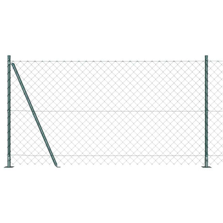 Poteau de clôture Vidaxl vert 10 x 1,2 m (maille 60 x 60 mm)