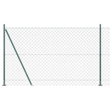Poteau de clôture Vidaxl vert 10 x 1,5 m (maille 60 x 60 mm)