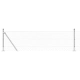 Vidaxl poteau de clôture argent 10 x 0,6 m (maille 40 x 40 mm) acier