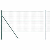 Clôture Vidaxxl avec poteau vert 1,4 x 10 m acier et PVC