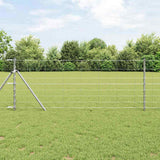 Vidaxl afrasteringspaal gegalvaniseerd 25 x 0,8 m staal